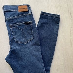 Calvin Klein High Rise Skinny Ankle